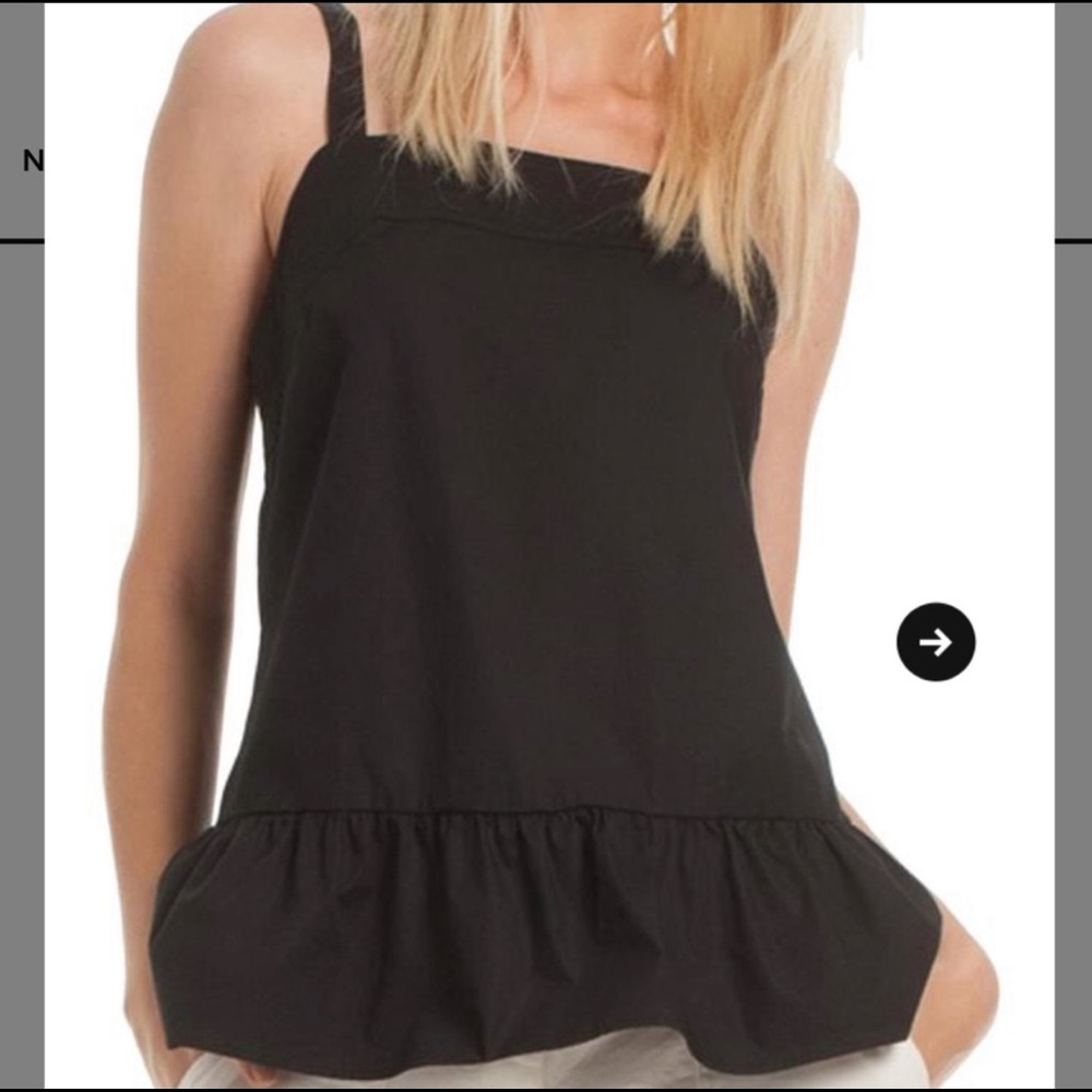 Trina Turk Lilibeth open back peplum top